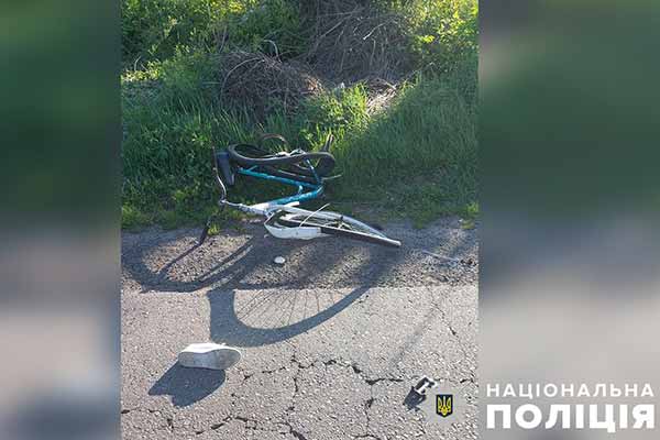 В аварії на Полтавщині загинула велосипедистка